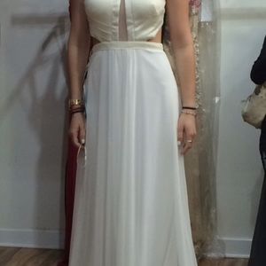 LeFemme White gown